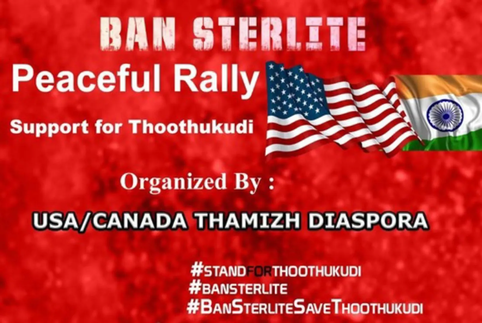 US rally flyer